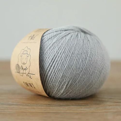 GENPICONG 50g 175M 100% Alpaka Wolle Garn für Hand Stricken Baby Wolle Weichen Pullover Schal Hut Häkeln von GENPICONG