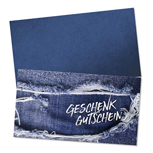 GESCHENKGUTSCHEINcom by POS-HAUER. Gutschein-Set. 100x Gutschein + Kuvert. Für Boutiquen Modeboutiquen Fashion Schneiderei, blanko zum selber Ausfüllen. von GESCHENKGUTSCHEINcom by POS-HAUER