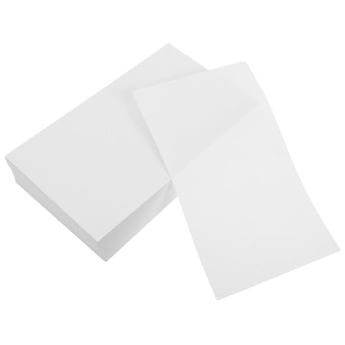 GETAJGHSD Kostengünstiges Blankopapier 500 Blatt Kartonpapier Zum Bedrucken Glattes Dickes Druckerpapier von GETAJGHSD