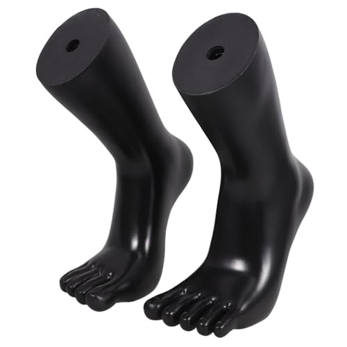 GETAJGHSD 1 Paar Einzelhandels Display Fußformen Socken Display Ständer Schuhform Füße Modell Sockenhalter Silikonfüße Socken Display Fuß Silikonfüße Silikon Fußmodell Mannequin von GETAJGHSD