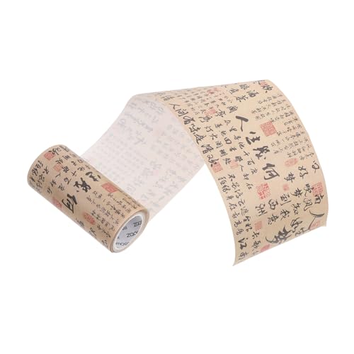 GETAJGHSD 1 Rolle Washi-tape Vintage-klebeband Tagebuchaufkleber Ästhetisch Scrapbook-papier Handwerk Dünnes Doppelseitiges Klebeband Washi Tape Zum Aufzeichnen Diy Japanisches Papier Brown von GETAJGHSD