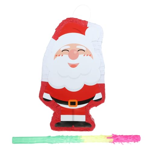 GETAJGHSD 1 Satz Weihnachtspinata Für Kinder Weihnachtsdeko Pinata-foto-requisite Weihnachtsmann-verzierung Lustige Piñata Party-piñata Weihnachtsfeier Piñata Pinata-dekor Papier von GETAJGHSD