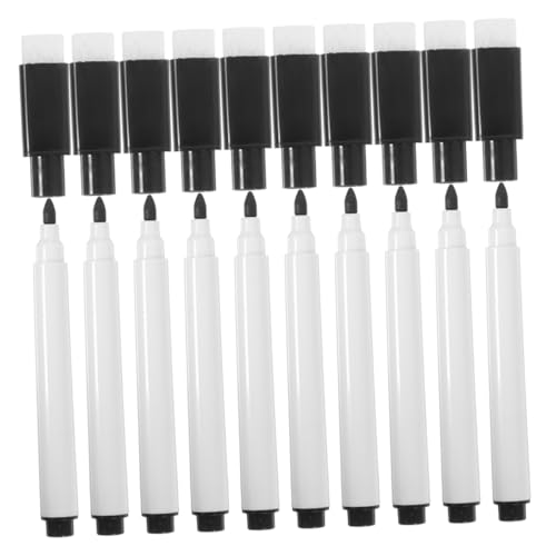 GETAJGHSD 20 Stück Whiteboard Stift Whiteboard Kühlschrank Whiteboard Radiergummis Stifte Löschbare Multifunktions Trockenlöschmarker Trockenradiermarker Löschbare Marker von GETAJGHSD