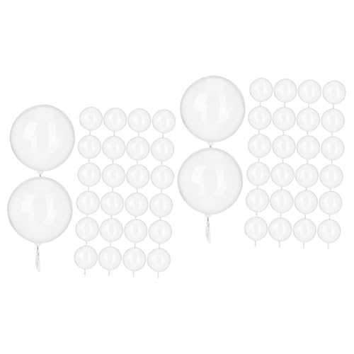 GETAJGHSD 200 Stk Bobo-Ball pastellfarbene Partydekorationen Folienballons transparente Luftballons Hai-Ballons Nahtlose Luftballons Elastische Ballons klarer Ballon transparenter Ballon TPU von GETAJGHSD