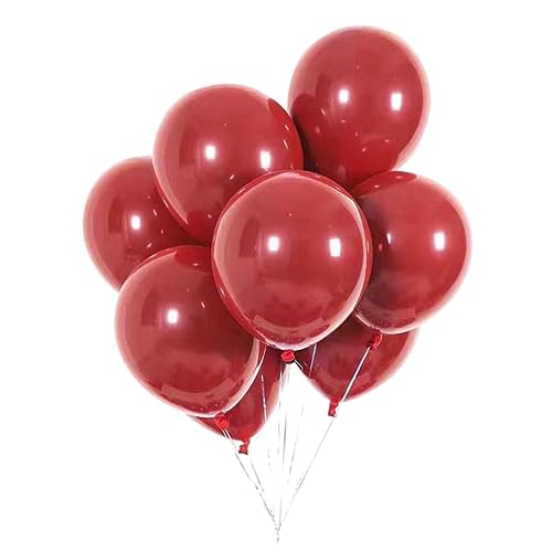 GETAJGHSD 25 Stück 18 Hochzeitsballon Festival Hochzeitsdekorationen Partydekorationen Für Kinder Valentinstag-ballons Valentinsballons Diy Ballonprojekte Brautballons Ballon Vorschlagen Rot von GETAJGHSD