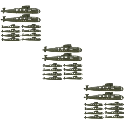 GETAJGHSD 30 STK Simuliertes U-Boot Kleines U-Boot- U-Boot-Modell Raumschiffe Tischdekorationen Aus Sand Spielzeugschiffe Marine U-Boote U-Boot-schmuck Pp Green von GETAJGHSD