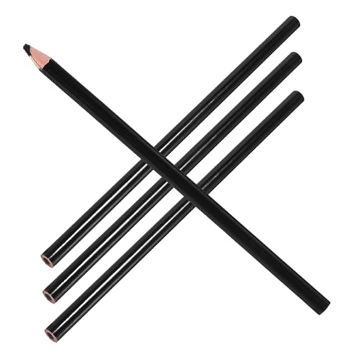 GETAJGHSD 4 Stück Spezial Bleistift Stift Für Keramik Malmarker Stift Zeichnen Mehrzweckmarker Stift Schreiben Ersatzmarkierungsstift Bleistiftersatz Marker Für Keramik Hölzern Black von GETAJGHSD