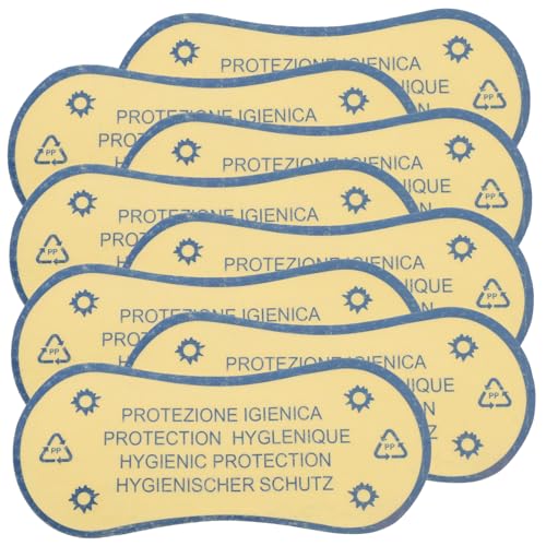 GETAJGHSD 50 Stück Warnschilder für Badeanzüge Warnaufkleber schützend Golf-Aufkleber pädiprotect schutzzelt Selbstklebender Schutzaufkleber für Badebekleidung Schutzbarriere für Badeanzug von GETAJGHSD