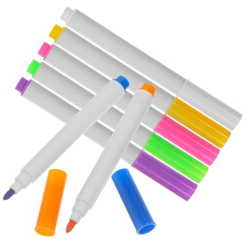 GETAJGHSD 7 Stück Textmarker Magnetische Whiteboard Flüssigkreide Marker Löschbare Kreative Trocken Abwischbare Stifte Klassenzimmer Trocken Abwischbare Stifte Trocken Abwischbare von GETAJGHSD