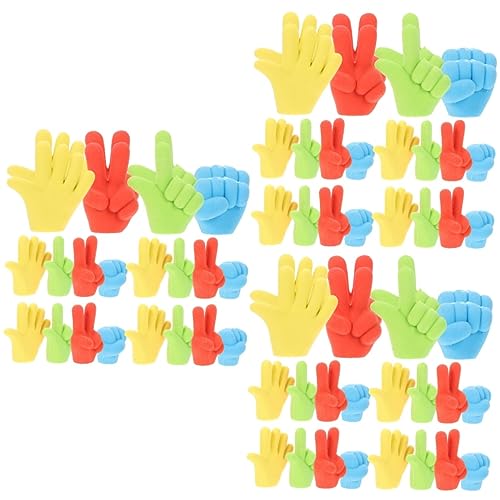 GETAJGHSD 72 Stk Radiergummi radierer kinder erasers for knetgummi kleberadierer gummikappen Minispielzeug für Kinder Mini-Spielzeug für Kinder kreative Fingerradierer von GETAJGHSD