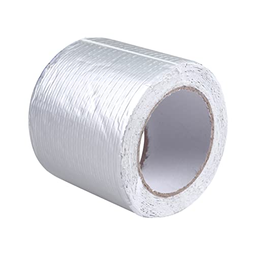 GETAJGHSD Butyl Reparaturband 10cm x 5m Super Wasserdichtes Klebeband Für Dach Fenster Und Rohrreparaturen Hochwertiges Butylkleberband Für Effektive Abdichtungen von GETAJGHSD