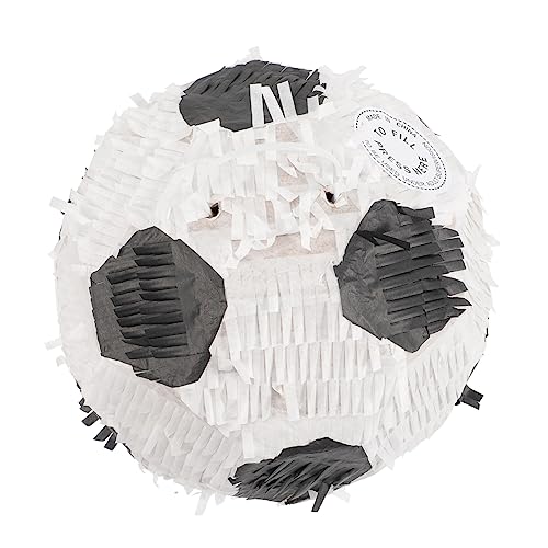 GETAJGHSD Fußball-Piñata Pinatasoccer Fußball-Party-Pinata Pinata-Fußball Sportball Pinata Sportmd fußball pinata karnevalsdekoration Sportball-Piñata-Ornament Pinata mit Fußball Papier von GETAJGHSD