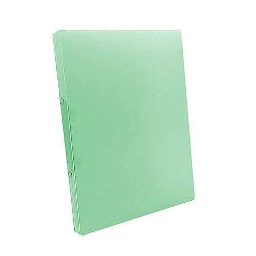 GETAJGHSD Informationsordner Desktop-Organizer Ordner für Bürobedarf Desktop-Datei-Organizer schreibtafel buchstabentafel folders Ästhetisches Schulmaterial 2 Ringbücher Plastik Light Green von GETAJGHSD