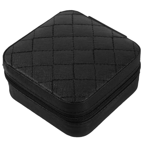 GETAJGHSD Kasten Schmuckkästchen Halsketten-organizer Große Schmuckschatullen Organizer Zur Aufbewahrung Von Halsketten Schmuckschatullen Verpackung Schmuck-organizer Black Flanell von GETAJGHSD