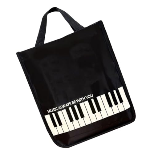 GETAJGHSD Klavier Handtasche, Notenbehälter, Aufbewahrungstasche Für Ukulelennoten, Notentasche, Notenhaltertasche, Notenbeutel, Tasche Für Noten, Notentasche, Notentasche, von GETAJGHSD