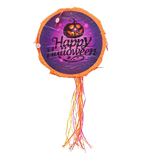 GETAJGHSD Piinata Halloween Halloween-Partydekoration Outdoor- Kinderspielzeug halloween spiele halloween pinata Party-Spielzeug-Dekor Outdoor-Spielzeug für Kinder Papier Violett von GETAJGHSD