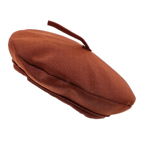 GETAJGHSD Puppendetektivhut Mini-Babys Puppe Formelle Hüte Klein Mini-hüte Cowgirl-Hut Babymütze Hasenmütze Puppenhüte Mini-Enten Winzig Spielzeug Mini-weihnachtsmützen Mini-Hut Stoff Coffee von GETAJGHSD