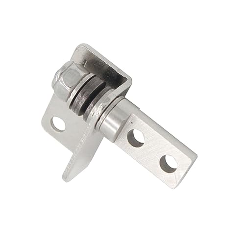 GETAJGHSD Scharnier für Tür Türstopper Luft zuschlagen stoppt Griffe klappbügel Display Rotating Hinge Practical Hinge White Hinge drehbares Scharnier Türdrehpunkt Drehscharnier der Tür Weiß von GETAJGHSD