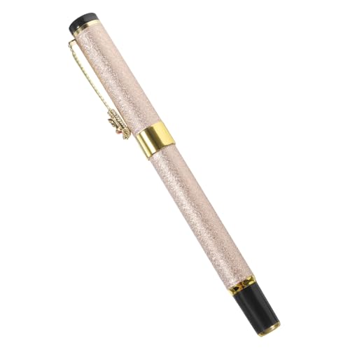 GETAJGHSD Stift Füllfederhalter Tinte Zeichnung Schreiben Kalligraphie schreibutensilien schreibkladde fountain pens schulmaterial Schreibwaren caligrafie pen schulsachen Füller Eisen Rosy von GETAJGHSD