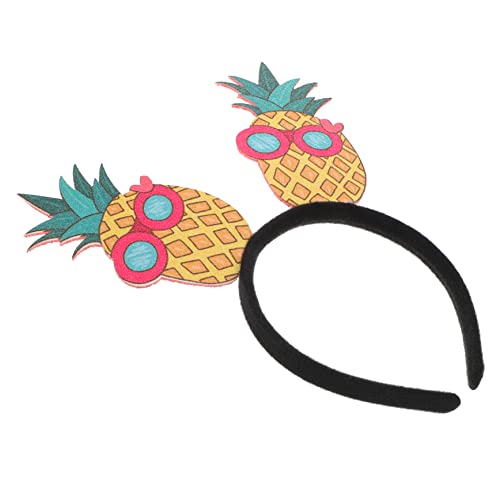 GETAJGHSD Stirnband aus Kokosnussbaum Make-up-Stirnbänder Stirnbänder für Sommerpartys Luau-Party hawaii haarschmuck hawaii kopfschmuck Stirnband Requisiten hawaiianische stirnbänder gefühlt von GETAJGHSD