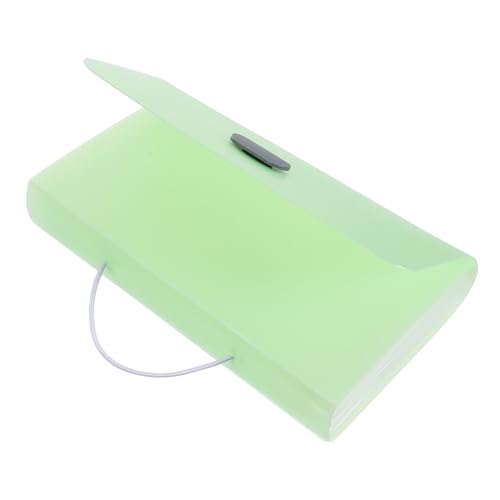 GETAJGHSD coupon gutscheinheft quittungen bürobedarf ordnee Briefe Papier-Organizer-Ordner Aktenordner Dateiordner-Organizer Aktenboxen für zu Hause expandierender Dateiordner pp Light Green von GETAJGHSD