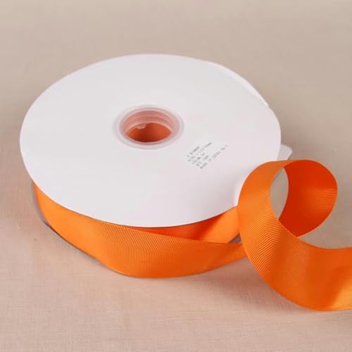 2 Meter/Los 4 cm Ripsbänder DIY Kopfbedeckung Stirnband Haarspangen Fliegen Zubehör Weiß Schwarz Rot Grün Blau Lila Band-Orange-2 Meter von GFFJHGGD