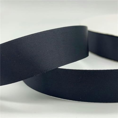 5 Yards/Lot 6/10/15/20/25/38/50 mm Seidensatinband Polyesterband für handgefertigte Schleife, Weihnachtsdekoration, Nähstoff-03–38 mm, 5 Yards von GFFJHGGD