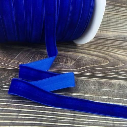 5 Yards 6–25 mm Samtband für Partydekoration, handgefertigtes Band, Geschenkstraußverpackung, DIY-Haarschleifen, Weihnachtsbänder-0175-25 mm, 5 Yards von GFFJHGGD