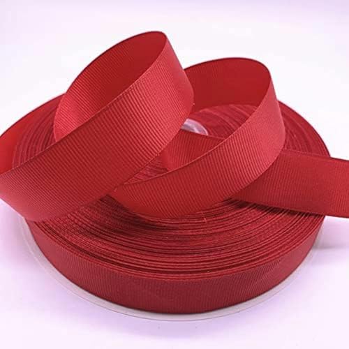 5 Yards 6 mm 10 mm 15 mm 20 mm 25 mm 38 mm Ripsband für Weihnachtsdekoration, DIY, Nähen, Handarbeiten-19–38 mm (5 Yards) von GFFJHGGD