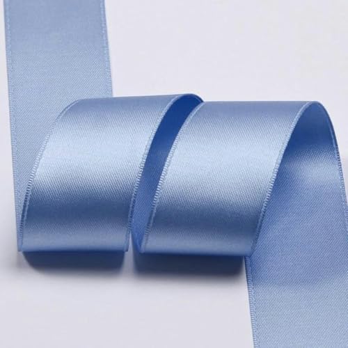 Polyester-Satin-Baumwollbänder 3 5 7 10 16 25 38 mm 1 Zoll Schleife Schmuck Blumenkuchen Geschenkbox Verpackung Rosa Riemenband-023-3 mm 300 Yards von GFFJHGGD