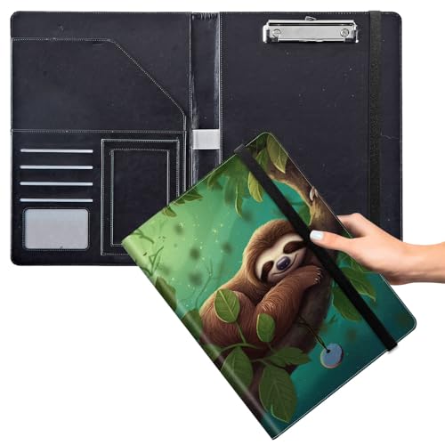 GFRGTFHYT Klemmbrett für Padfolio-Klemmbrett, Ordner, Portfolio, PU-Leder, Klemmbretter mit Aufbewahrungsabdeckung für Rechtsblockhalter, Briefgröße, A4, Schreibblock für Büro, Notizblock GFRGTFHYT Klemmbrett für Padfolio-Klemmbrett, Ordner, Portfolio, PU-Leder, Klemmbretter mit Aufbewahrungsabdeckung für Rechtsblockhalter, Briefgröße, A4, Schreibblock für Büro, Notizblock von GFRGTFHYT
