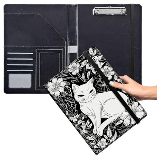 for Padfolio, Klemmbrett, Ordner, Portfolio für Männer und Frauen, PU-Leder-Klemmbretter mit Aufbewahrungsabdeckung für Rechtsblockhalter, Briefgröße, A4, Schreibblock für Büro, Notizblock for Padfolio, Klemmbrett, Ordner, Portfolio für Männer und Frauen, PU-Leder-Klemmbretter mit Aufbewahrungsabdeckung für Rechtsblockhalter, Briefgröße, A4, Schreibblock für Büro, Notizblock von GFRGTFHYT