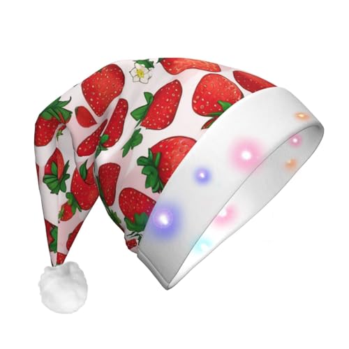 GFXEDSAH Strawberry01 Party-Kopfbedeckung, Weihnachtsdekoration, festlicher Hut für festliche Feiern von GFXEDSAH