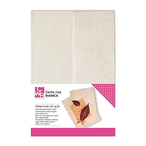 Reispapier 35 g 50 x 70 cm – Beutel mit 10 Blatt. von GG