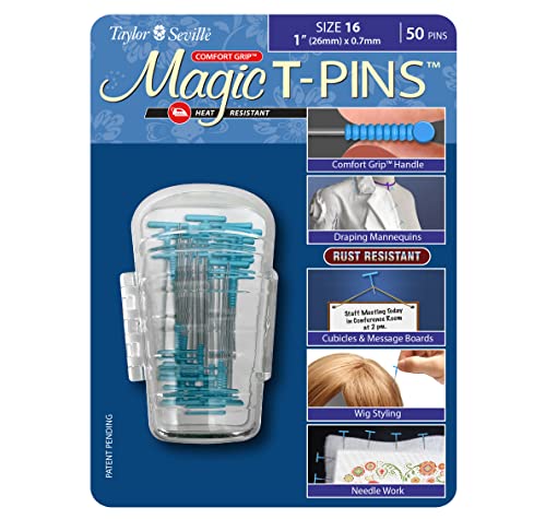 Taylor Seville Magic T-Pins-Size 16 50/Pkg von Taylor Seville