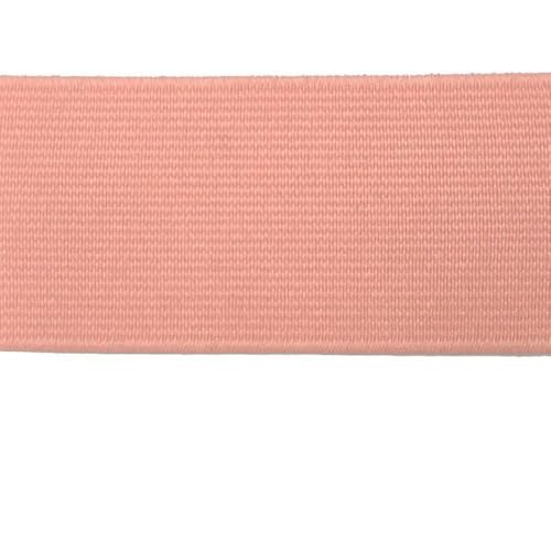 GIAYEU Gummiband for Nähen, 1 m, 30 mm/40 mm breit, flaches Gummiband for Nähen von Schutzkleidungszubehör, schwarzes Dickes Gummiband, Seil, DIY(Flesh Pink,30mm) von GIAYEU