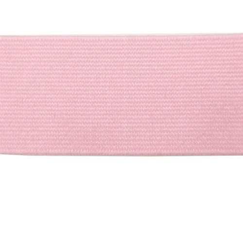 GIAYEU Gummiband for Nähen, 1 m, 30 mm/40 mm breit, flaches Gummiband for Nähen von Schutzkleidungszubehör, schwarzes Dickes Gummiband, Seil, DIY(Light Pink,30mm) von GIAYEU