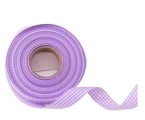 Regenbogenband, 45,7 m Gitterband for Tortenschachteln, Verpackung, Gitterband, DIY-Dekoration, gebackenes Band, Blumenstrauß, Geschenkband(Purple) von GIAYEU