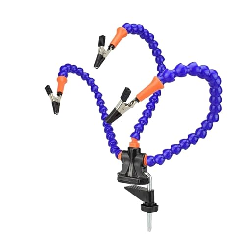 GIFANNY Helfende Hände beim Löten, Flexible Arme for Leiterplatten aus dritter Hand mit Tischklemmbasis for elektronische Platinen(SN5SB) von GIFANNY