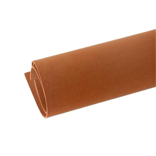 GIJMZY Moosgummi-Platten 10 Stück 2 mm Schaumstoff, Scrapbooking, Basteln for Hochzeit, Blumenwand, Hintergrund, Dekor, DIY, handgefertigtes Material, Geschenkkarte(Dark Brown,50X100cm) von GIJMZY