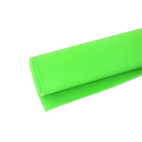 GIJMZY Moosgummi-Platten 10 Stück 2 mm Schaumstoff, Scrapbooking, Basteln for Hochzeit, Blumenwand, Hintergrund, Dekor, DIY, handgefertigtes Material, Geschenkkarte(Green,50X50cm) von GIJMZY