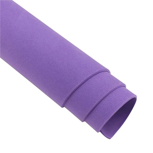 GIJMZY Moosgummi-Platten 10 stücke 50 * 50 cm 2mm PE Schaum Papier Handgemachte Blätter Schwamm Scrapbooking Handwerk for Hintergrund DIY Handgemachte Geschenk Karte Dekor(Purple) von GIJMZY