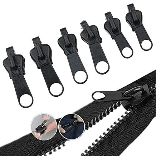 Ersatz Reißverschluss Reparaturset - Deft Design Reißverschlüss Reparatur Set - Universal Instant Metall Fix Zipper Repair Kit Für Jacken Taschen Zelte Gepäck Schlafsack Koffer von GIMOCOOL