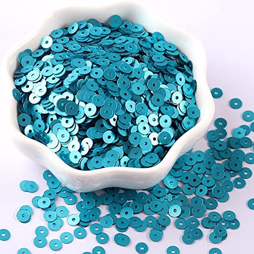 Pailletten, Paillettendekorationen, 10 g, 2 mm, flache, runde, lose Pailletten, Konfetti-Glitzerflocken for Kleidungsstücke, DIY, Hochzeit, Kunsthandwerk, Zubehör (Farbe: Mischung zufällig) (Color : von GINTON