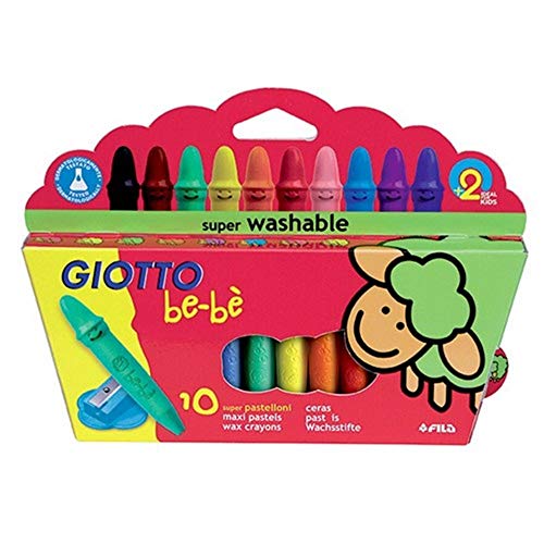 GIOTTO 466800 BEBE WAX CRAYONS 10 BOX von GIOTTO be-bè