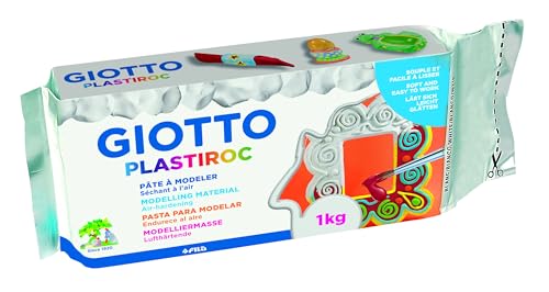 GIOTTO Plastiroc – Pain 1 kg selbsthärtende Modelliermasse, weiß von GIOTTO