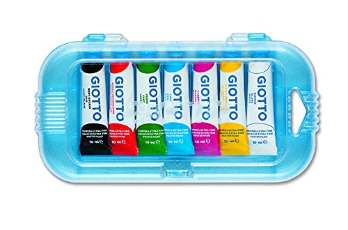 Giotto 301600 Box 7 Hardcase Ölfarben, Gouache 10 ml von GIOTTO