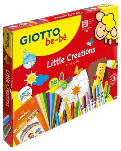 Giotto BE-BÉ Little Creations Zeichen-Set, mehrfarbig, 6 Stück von GIOTTO