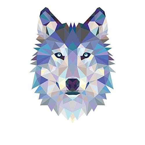 GIVBRO Bügelbild Aufnäher Wolfs Applikationen Aufkleber Wärmeübertragung Patch für T-Shirt DIY Zubehör (#D) von GIVBRO