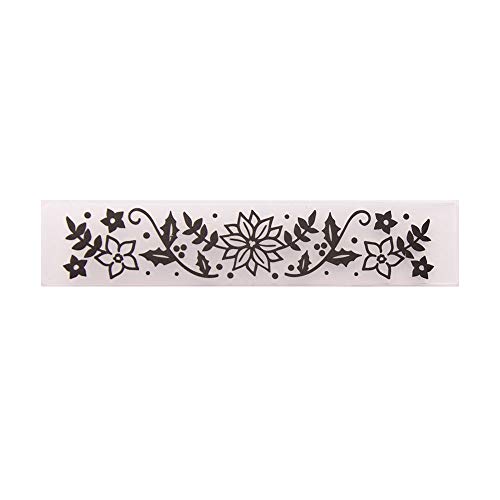 GIVBRO Vine Christmas Embossing Folders Plastic Template Stencil Craft Dies for Card Making DIY Scrapbooking Album Decoration von GIVBRO